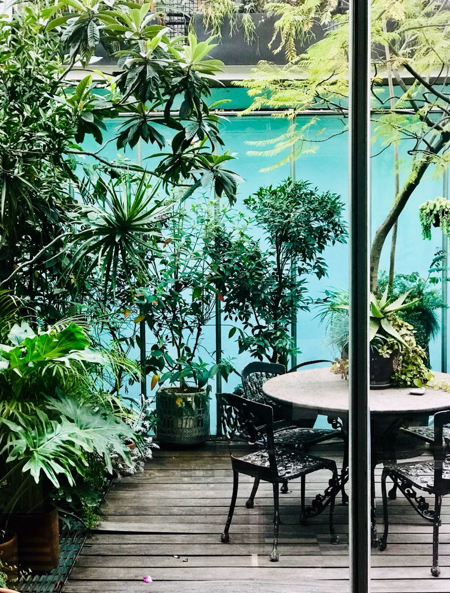Art-Filled Townhouse — terrace